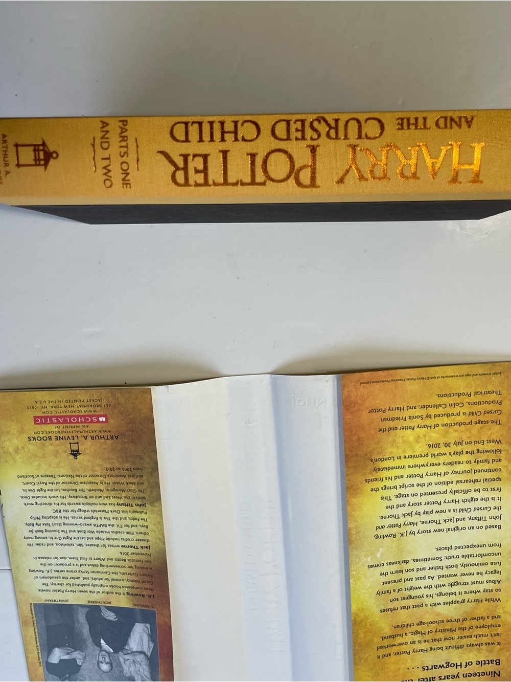 Harry Potter and the Cursed Child (Parts 1 & 2) – First Edition Hardcover Script - Picture 4 of 8